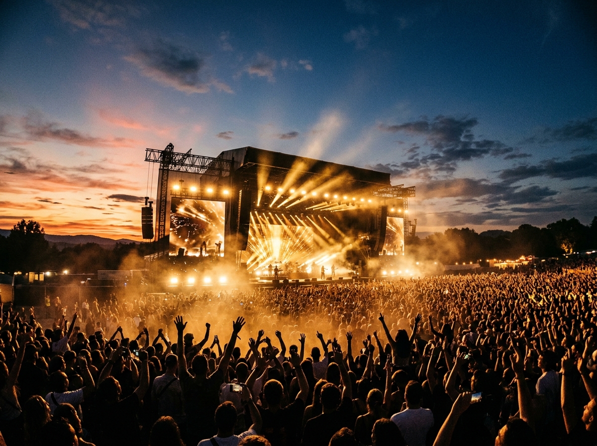 Sold-out music festival