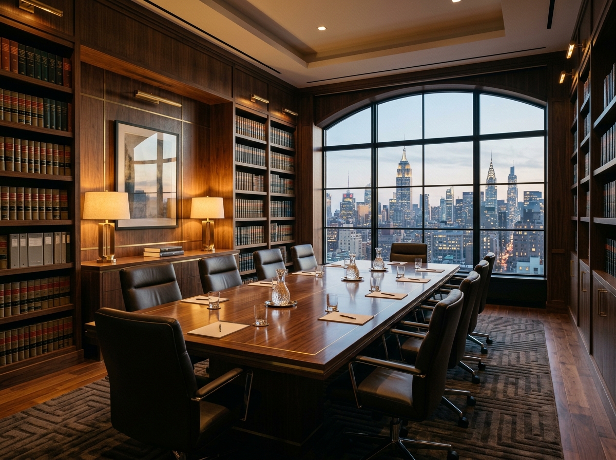 Premier law firm boardroom